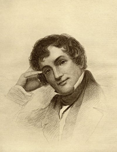 Washington Irving by English School
